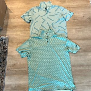 Two (2) Nike Golf Shirts